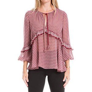 MAXSTUDIO Bubble Sleeve Blouse NWT XS